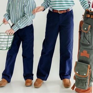 The Beaufort Bonnet Company Boys Prep School Pants Nantucket Navy **NWT**